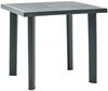 vidaXL Gartentisch Grün 80x75x72 cm Kunststoff 48803 Bild 2