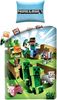 Minecraft Wendebettwäsche Kinderbettwäsche MNC129 140x200 cm + 70x90 cm Bild 5