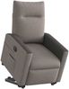 Relaxsessel, Fernsehsessel, Schlafsessel mit Aufstehhilfe Elektrisch Taupe Stoff Bild 3
