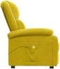 vidaXL Massagesessel Gelb Samt [342417] Bild 4