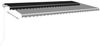 vidaXL Automatische Markise mit LED & Windsensor 600x300 cm Anthrazit 3068974 Bild 4