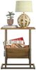loft24 Beistelltisch Regal, mit Ablage für Zeitschriften Metallgestell Bild 3