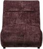 Sessel Observe aus Chenille-Stoff, Retro Chic Design, lila, gepolstert und komfortabel Bild 2
