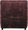 Sessel Observe aus Chenille-Stoff, Retro Chic Design, lila, gepolstert und komfortabel Bild 4
