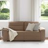 vidaXL 2-Sitzer-Sofa Cappuccino 180x81x84 cm Kunstleder 4105342 Bild 3