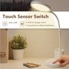 LQWELL LED Schreibtischlampe 4 in 1 LED Schreibtischlampe USB Aufladbar, LED fest integriert, 3 Helligkeitsstufen Nachtlicht, 360° Flexibel Stifthalter Tischlampe Studienlampe, mit Telefonhalter,für Heimbüro Bild 3