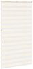 vidaXL Doppelrollo Marmorbeige 135x230cm Stoffbreite 130,9 cm Polyester 4014710 Bild 4