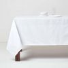 Homescapes Tischdecke Tischdecke weiß – 137x137 cm, 100% Baumwolle (1-tlg) Bild 4