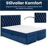Best for Home Boxspringbett mit Bettkasten Trinity K-14 Bonellfederkern inkl. 7 cm Topper (140x200 160x200 180x200 200x200 cm), mit o. ohne Kopfteil, Flexible Liefermöglichkeiten, Handwerksqualität Bild 3