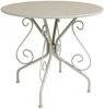 Vente-unique - GUERMANTES Garden dining set Metall Beige - B 47 cm80 cm x H 90 cm71 cm x L 43 cm80 cm Bild 3