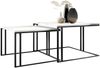 Im Set zwei Couchtische Kozzo (Farbe: Schwarz / Bianco Marmor) Bild 2