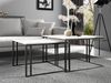 Im Set zwei Couchtische Kozzo (Farbe: Schwarz / Bianco Marmor) Bild 5
