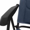 Siena Garden Campingsessel PREMIUM, 6-fach verstellbar, anthrazit M31076 dunkelblau Bild 4