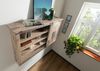 Wandregal Mango 130x25x80 whitewash lackiert RAILWAY #358 Bild 3