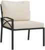 vidaXL 7-tlg. Garten-Lounge-Set mit Sandfarbigen Kissen Stahl 3187957 Bild 5