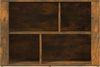 vidaXL Sideboard Räuchereiche 80x30x54 cm Holzwerkstoff 819481 Bild 5