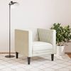 vidaXL Chesterfield-Sessel Creme Samt 372680 Bild 3