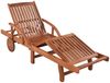 vidaXL Sonnenliegen 2 Stk. mit Tisch Akazie Massivholz 274662 Bild 4