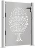 vidaXL Gartentor 100x150 cm Cortenstahl Baumdesign 153217 Bild 3