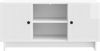 vidaXL TV-Schränk 102 x 34,5 x 50 cm Hochglanz Weiß Holzwerkstoff 894009 Bild 4