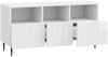 vidaXL TV-Schränk Hochglanz Weiß 102 x 34,5 x 50 cm Holzwerkstoff 894449 Bild 3