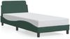 vidaXL Bettgestell "Dover" Dunkelgrün 80x200 cm Samt 373075 Bild 2