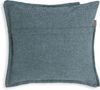 Knit Factory Imre Kissen 50x50 cm Glatt Dunkelblau Bild 2