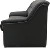 DOMO. collection Sofa Berlin FK, 3 Sitzer Couch mit Federkernpolsterung, 3er Polstermöbel 178 x 90 x 89 cm (BxTxH), schwarz Bild 3