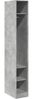 vidaXL Kleiderschrank Betongrau 30x50x200 cm Holzwerkstoff 3307687 Bild 2