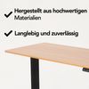 Brixy Sitzständer Schreibtisch - Elektrisch Verstellbar In Höhe - 140 x 60 CM - Braun Bild 4