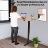 Brixy Sitzständer Schreibtisch - Elektrisch Verstellbar In Höhe - 140 x 60 CM - Braun Bild 5