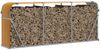 vidaXL Kaminholzunterstand Holzoptik 234x45x100 cm Verzinkter Stahl 364585 Bild 3