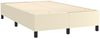 vidaXL Polsterbett mit Matratze & LED Creme 120x200 cm Kunstleder [3135815] Bild 5