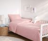 Loolay Kinderbettwäsche Set Baumwolle Baby & Kinder, 2-teilig, viele Größen IKEA passend ROSA, Atmungsaktiv & hautfreundlich - perfekt für moderne Kinderzimmer! Bild 2