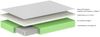 Taschenfederkern Matratze Karee 200x140x19 Graphitschaum Beige Bild 2