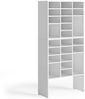 Schuhschrank-Set Lysander Weiß 78.6x65.5 cm 2 Teile Vicco Bild 1