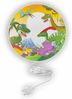 Kinderzimmer Wandlampe Dino Ø 25cm mit Schalter, Kabel, Stecker & E14 LED Bild 3