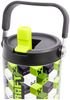 Minecraft Edelstahl Thermobecher 860 ml mit Griff und Klappdeckel Bild 2