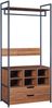 Garderobenständer 2er Set Larem 4 Schubladen 6 Fächer [en. casa] Bild 4