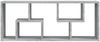 vidaXL Wandregal Grau Sonoma 36x16x90 cm Holzwerkstoff 815847 Bild 4