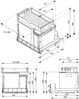 MÜLLEX Euro Boxx 55/60-R Abfallsystem inklusive Auszugssystem als Vollauszug, 56 (40+16) Liter / ab 55 cm Schrankbreite / 2-fach Trennung Bild 2