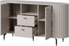 Kommode Zelfa 150 2D2S 02 (Farbe: Schwarz) Bild 2