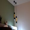 s.luce Hängelampe Crutch inkl. tauschbarem Deko Zylinder Weiß Bild 3
