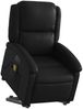 vidaXL Massagesessel mit Aufstehhilfe Elektrisch Schwarz Kunstleder 3204247 Bild 3