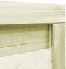 vidaXL Gartentor Kiefernholz Imprägniert 100x75 cm Grün 45314 Bild 4