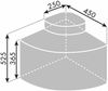 Abfallsorter CABBI-3 plus in ANTHRAZIT inkl. Bio-Deckel / ab 50 cm Schrankbreite / Abfalleimer / Mülleimer / Schwenkeimer Bild 2