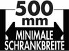 Abfallsorter CABBI-3 plus in ANTHRAZIT inkl. Bio-Deckel / ab 50 cm Schrankbreite / Abfalleimer / Mülleimer / Schwenkeimer Bild 3