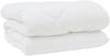 vidaXL Winterbettdecke mit Kissen 3 pcs Weiß Mikrofaser 3377772 Bild 4