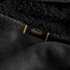 Wohndecke TEDY Teddy-Fleece kuschelige Sofadecke Sesselschoner Extra weich schwarz 150x200 cm schwarz Bild 5