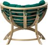 AMAZONAS Loungesessel Siena Uno Verde inkl. Sitzkissen ca. 118,5 x 93,5 x 58 cm für Haus und Garten Bild 2
